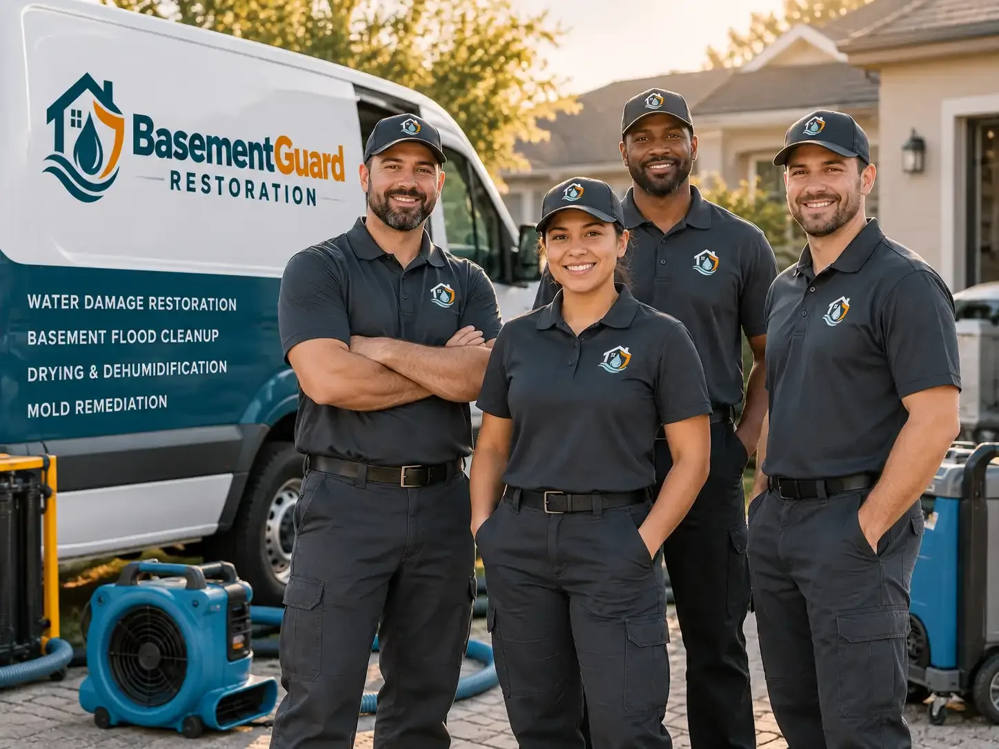 Basement Water Damage Restoration company in Grant, LA